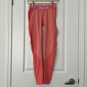 Gymshark Salmon Pink Leggings (XS)